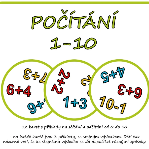 POSTŘEH! POČÍTÁNÍ 1-10