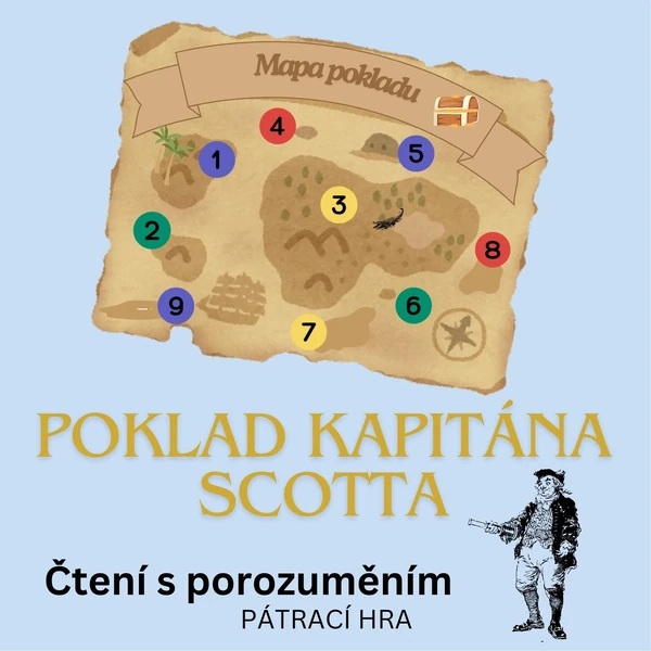 Čtení s porozuměním-pátrací hra