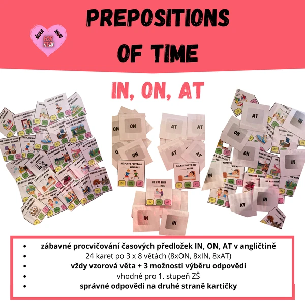 Prepositions of time - IN, ON, AT