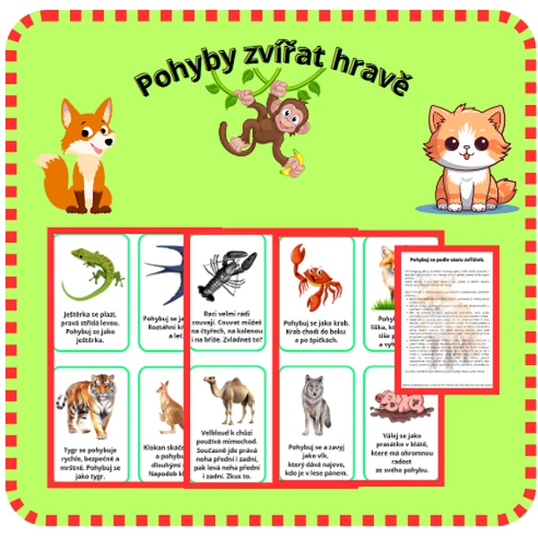ZVÍŘATA A JEJICH POHYB 