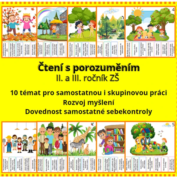 ČTENÍ S POROZUMĚNÍM (II., III. ROČNÍK ZŠ)