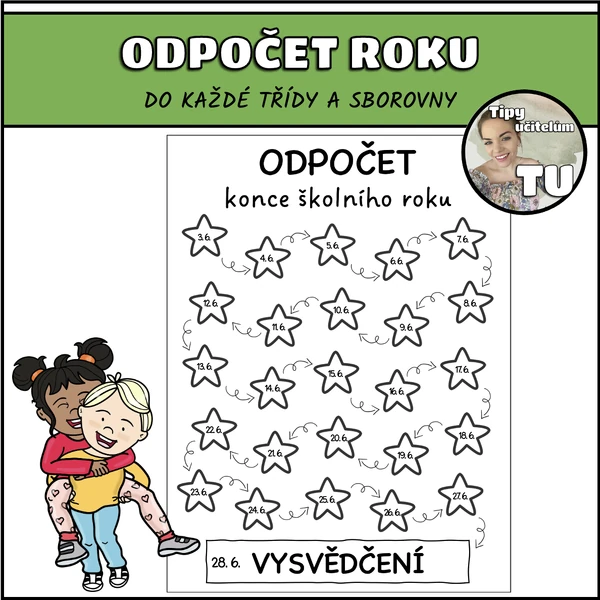 Odpočet konce školního roku