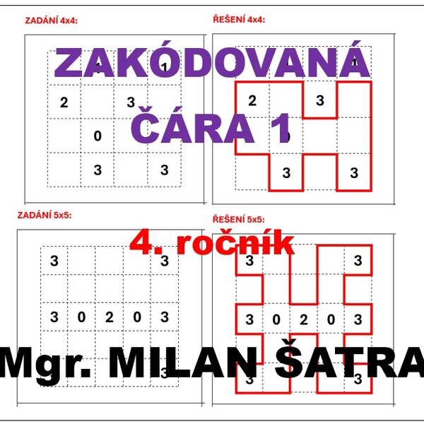 ZAKÓDOVANÁ ČÁRA 1 - 4. ročník