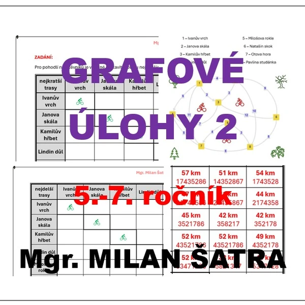GRAFOVÉ ÚLOHY 2 - 5.-7. ročník