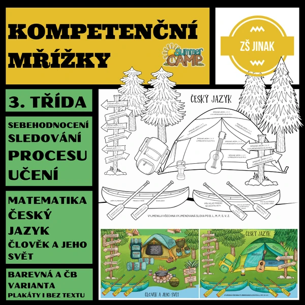 KOMPETENČNÍ MŘÍŽKY - 3. třída