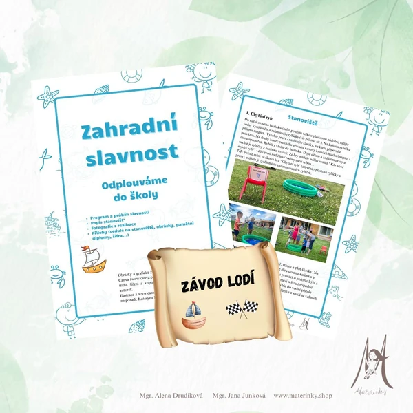 Zahradní slavnost/rozloučení s předškoláky