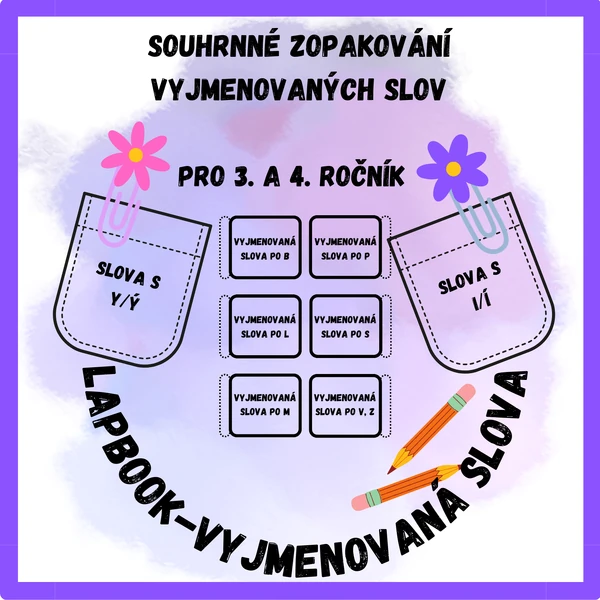 Lapbook - vyjmenovaná slova