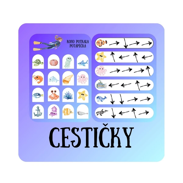 Cestičky- Moře