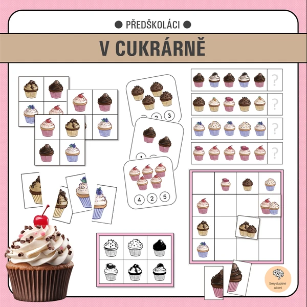 V cukrárně - muffiny