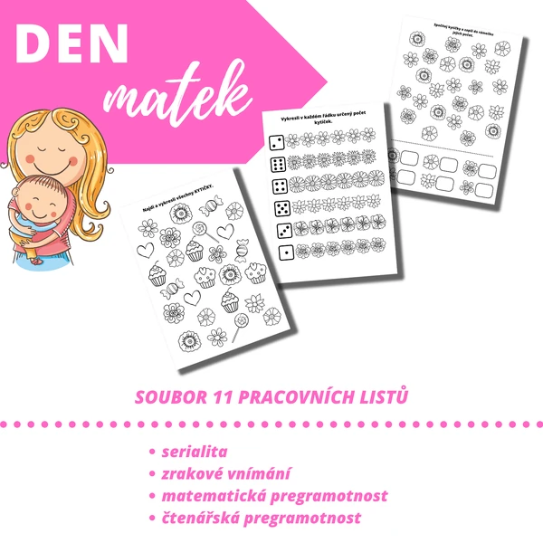 DEN MATEK - soubor pracovních listů