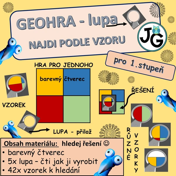 Geohra - najdi podle vzoru