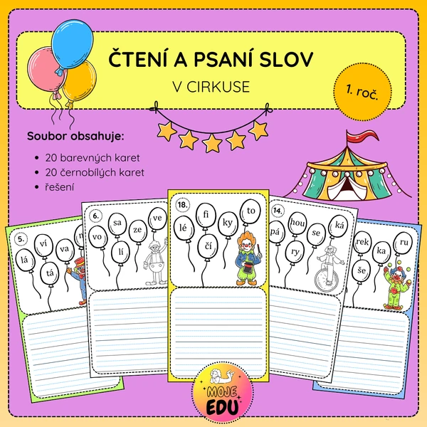 Čtení a psaní - v cirkuse