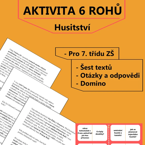 Aktivita 6 rohů - Husitství