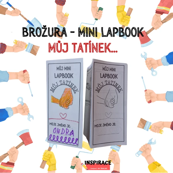 MINI lapbook - můj tatínek...