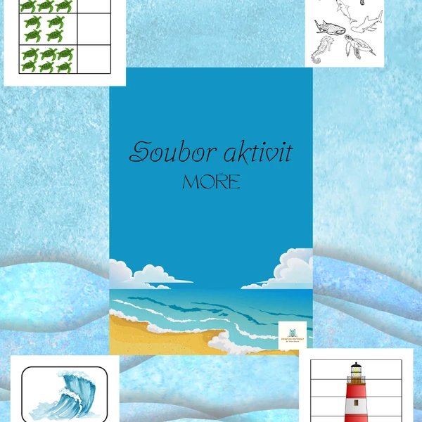 Soubor aktivit - moře
