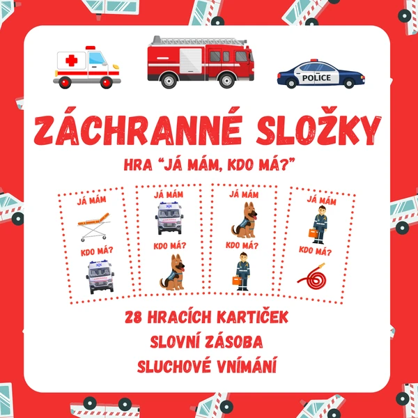 ZÁCHRANNÉ SLOŽKY - "Já mám, kdo má?"