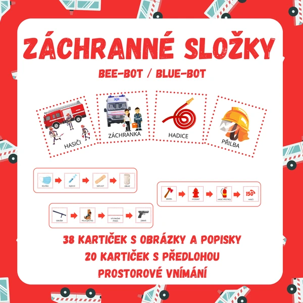 ZÁCHRANNÉ SLOŽKY - Bee-Bot / Blue-Bot