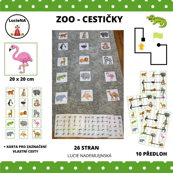 ZOO - CESTIČKY