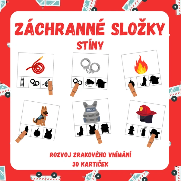 ZÁCHRANNÉ SLOŽKY - stíny