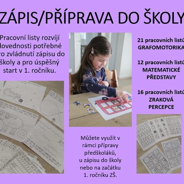 ZÁPIS/PŘÍPRAVA DO ŠKOLY