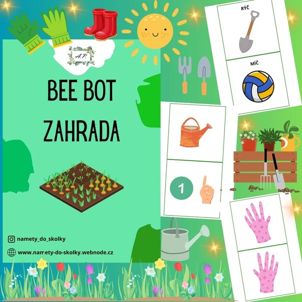Bee bot - Zahrada