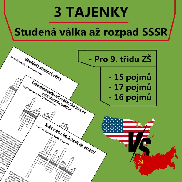 3 Tajenky - Studená válka až rozpad SSSR