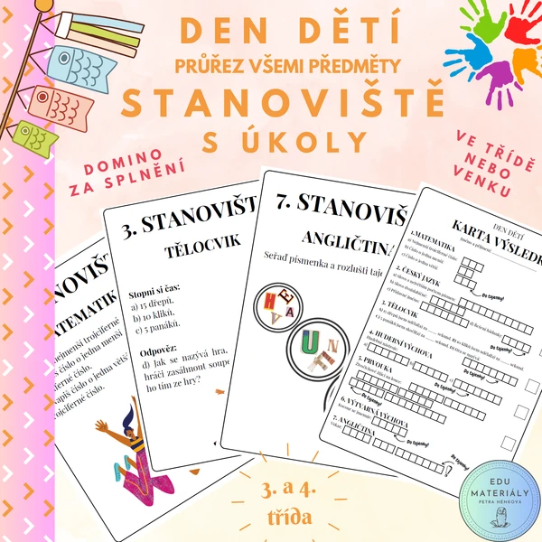 Den dětí - stanoviště