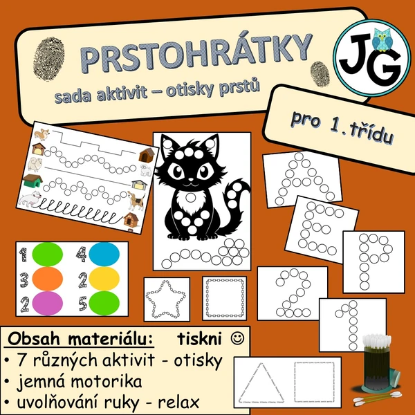 Prstohrátky pro 1.třídu
