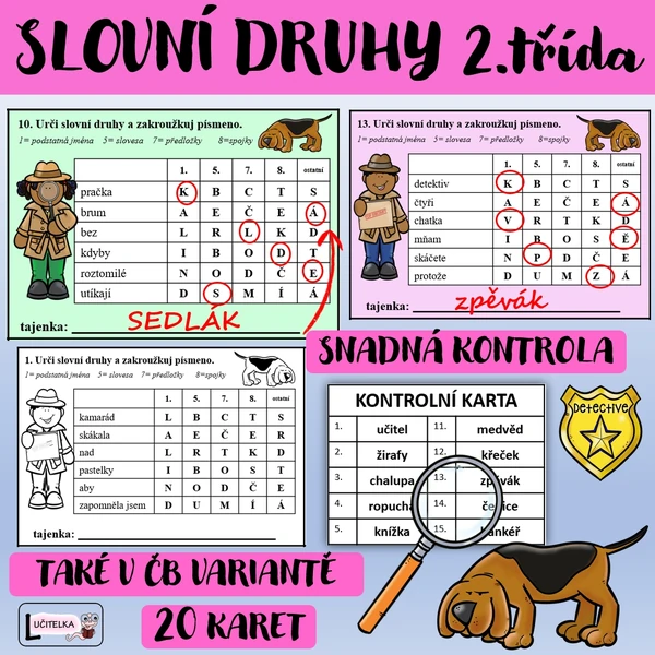 Slovní druhy šifry