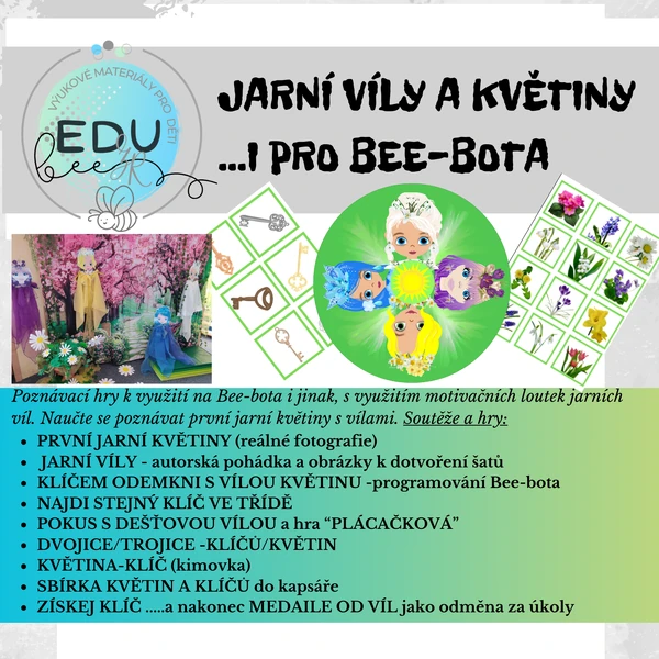 JARNÍ VÍLY A KVĚTINY - i pro Bee-bota