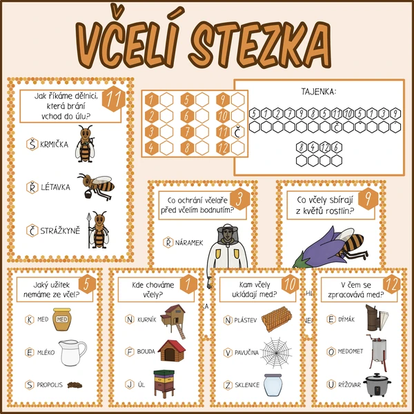 Včely - Stezka