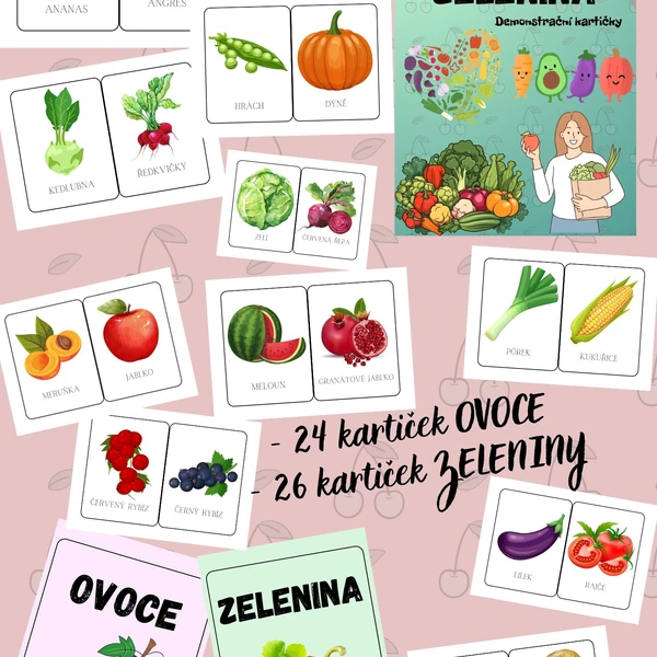 OVOCE A ZELENINA 🍉🍅🍎🍇