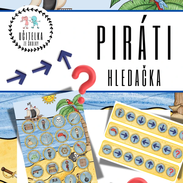 PIRÁTI - HLEDAČKA