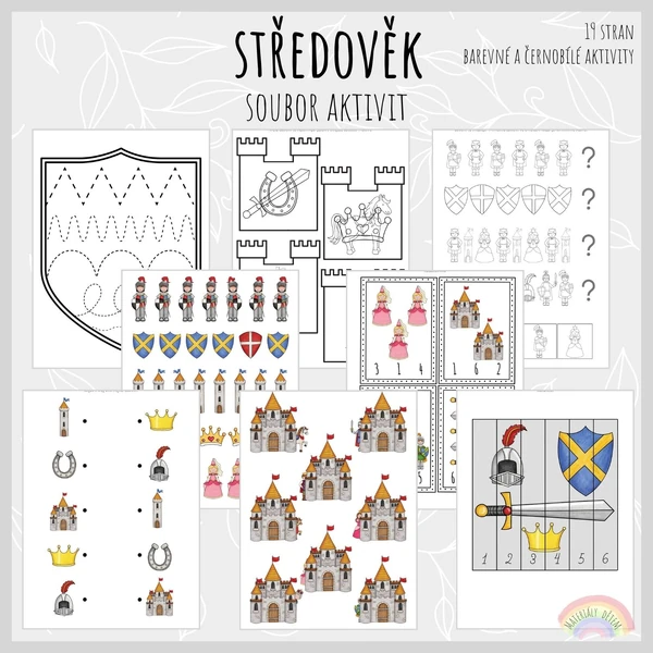 Středověk, soubor aktivit