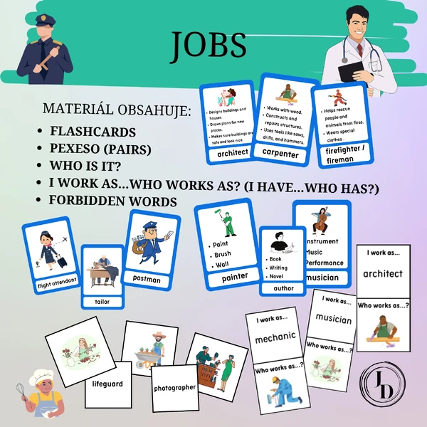 JOBS (set aktivit)