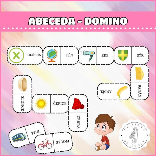 Abeceda - domino