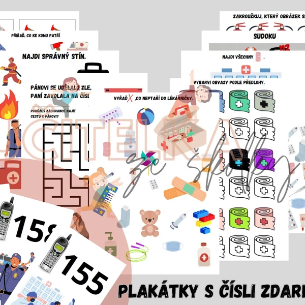 Záchranné složky (hasiči, policie, záchránná služba)