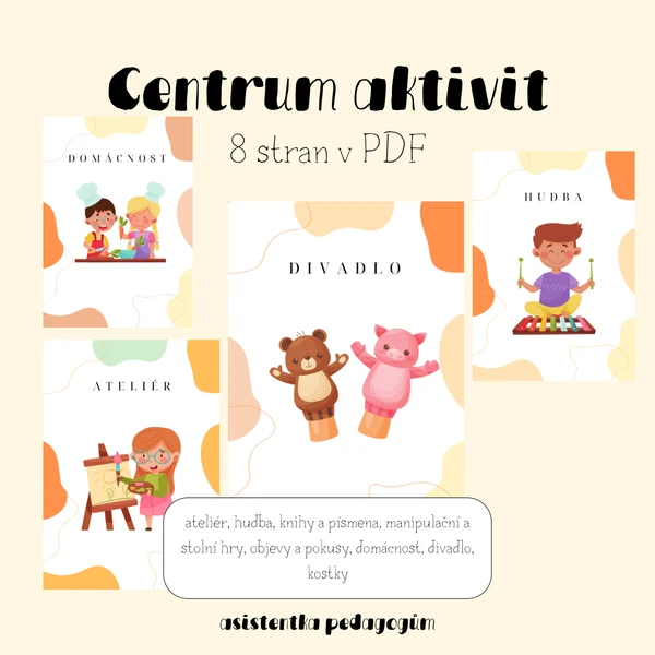 Výzdoba třídy - Centrum aktivit