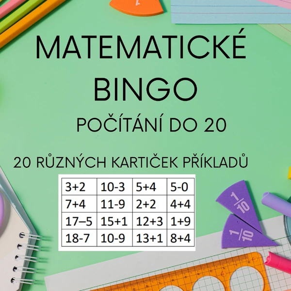 BINGO -  počítáme do 20