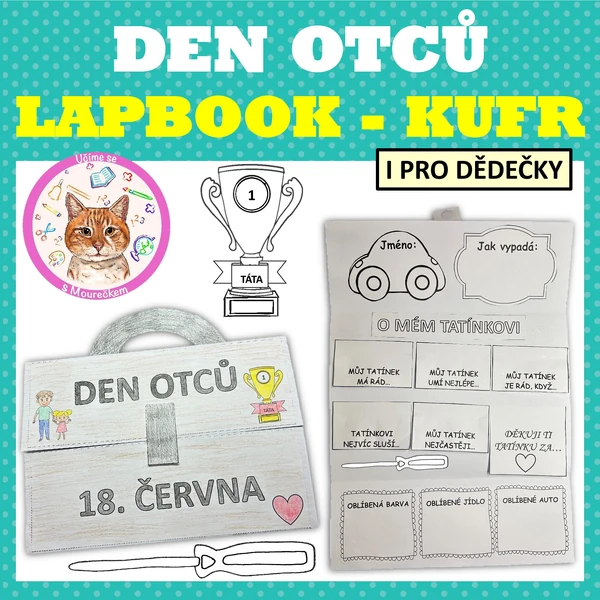 DEN OTCŮ - LAPBOOK - KUFR