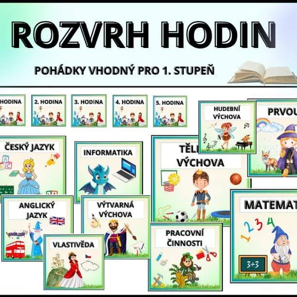 Rozvrh hodin - POHÁDKY