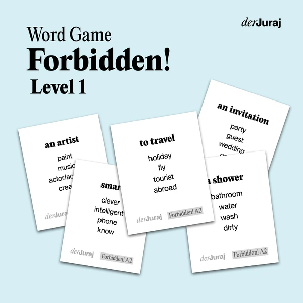 Forbidden! Word Game – Level 1