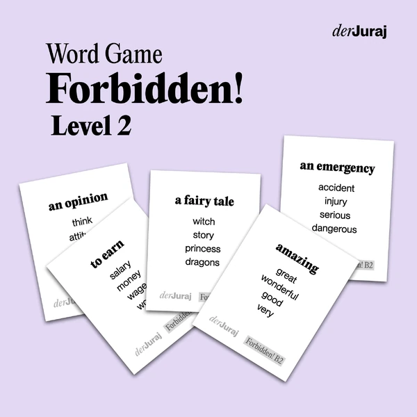 Forbidden! Word Game – Level 2