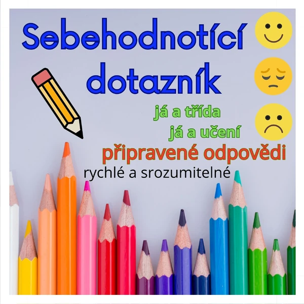 Sebehodnocení - dotazník 