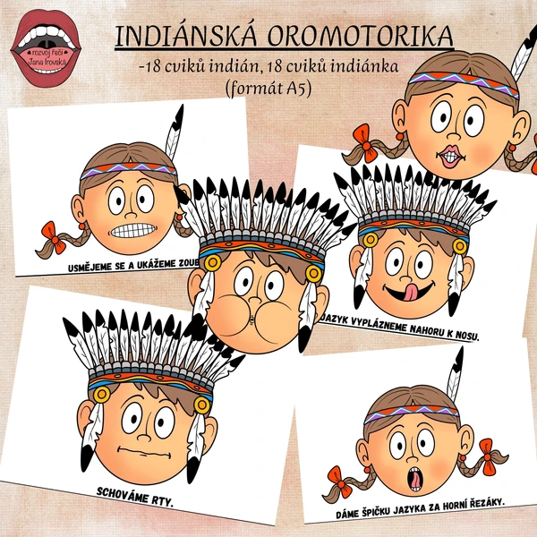 INDIÁNSKÁ OROMOTORIKA 