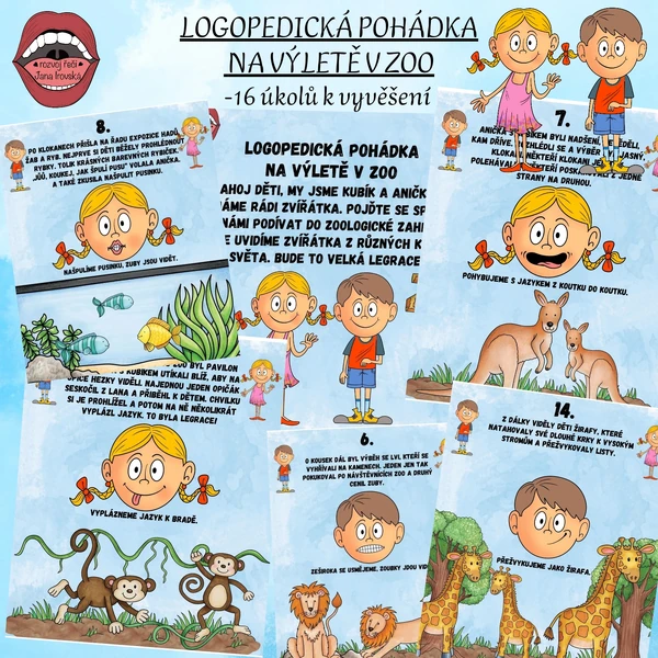 LOGOPEDICKÁ POHÁDKA: NA NÁVŠTĚVĚ V ZOO