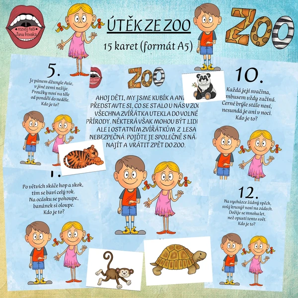ÚTĚK ZE ZOO