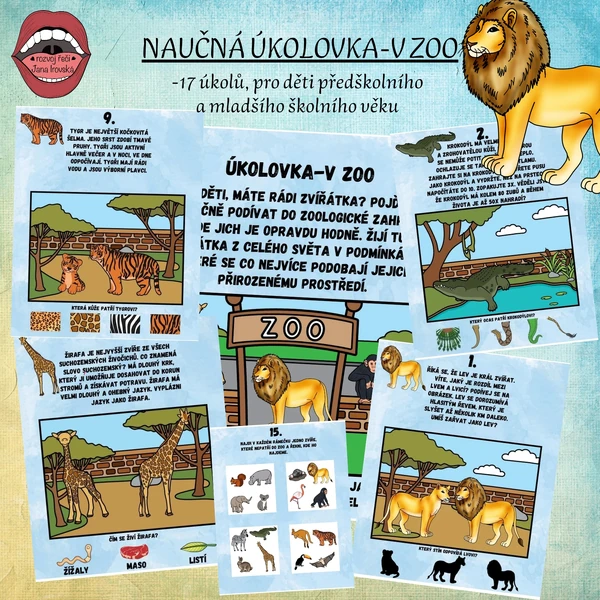 NAUČNÁ ÚKOLOVKA-V ZOO