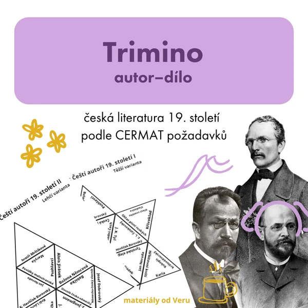 Trimino: autor a dílo, česká literatura 19. století