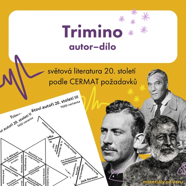 Trimino: autor a dílo, světová literatura 20. století